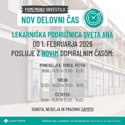 square objava nov delovni cas SVETA ANA